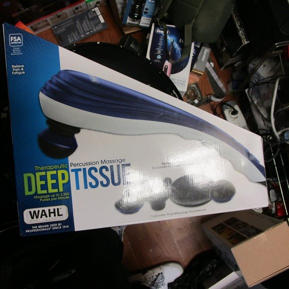 Wahl Deep Tissue Percussion Therapeutic Handheld Massager - Picture 1 of 2
